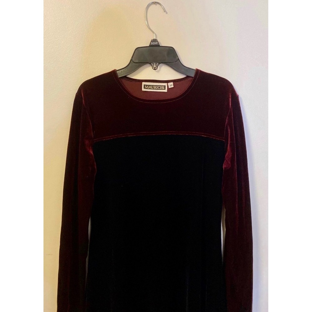 Vintage 1990s Velvet‎ Dress